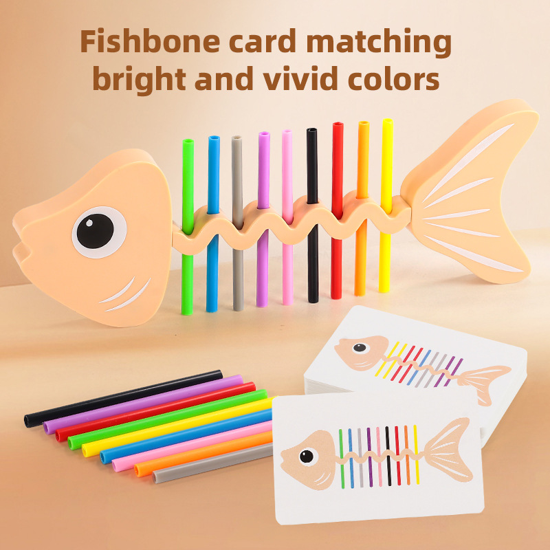 Educational Wooden Fishbone Co - Kids Education Activities ulasan dan harga