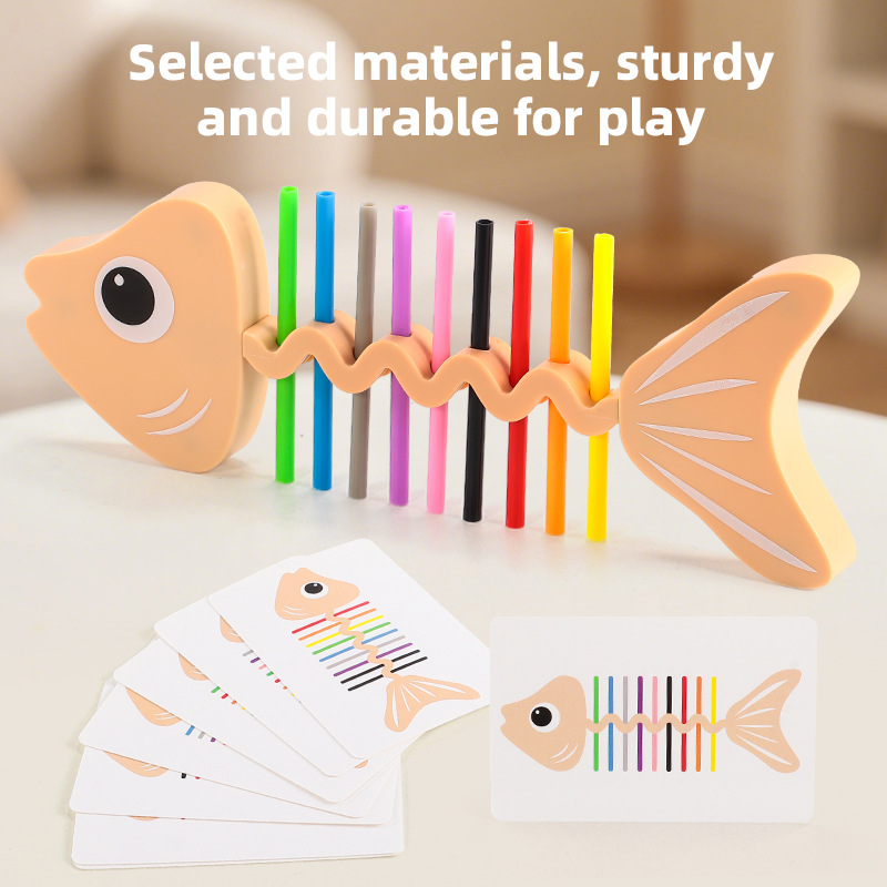 Educational Wooden Fishbone Co - Kids Education Activities ulasan dan harga