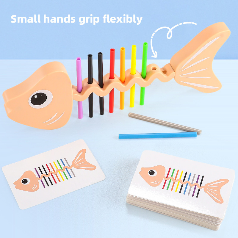 Educational Wooden Fishbone Co - Kids Education Activities ulasan dan harga
