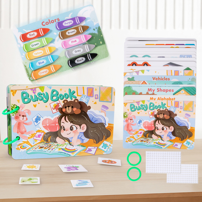 Montessori Children Busy Book  - Kids First Education ulasan dan harga