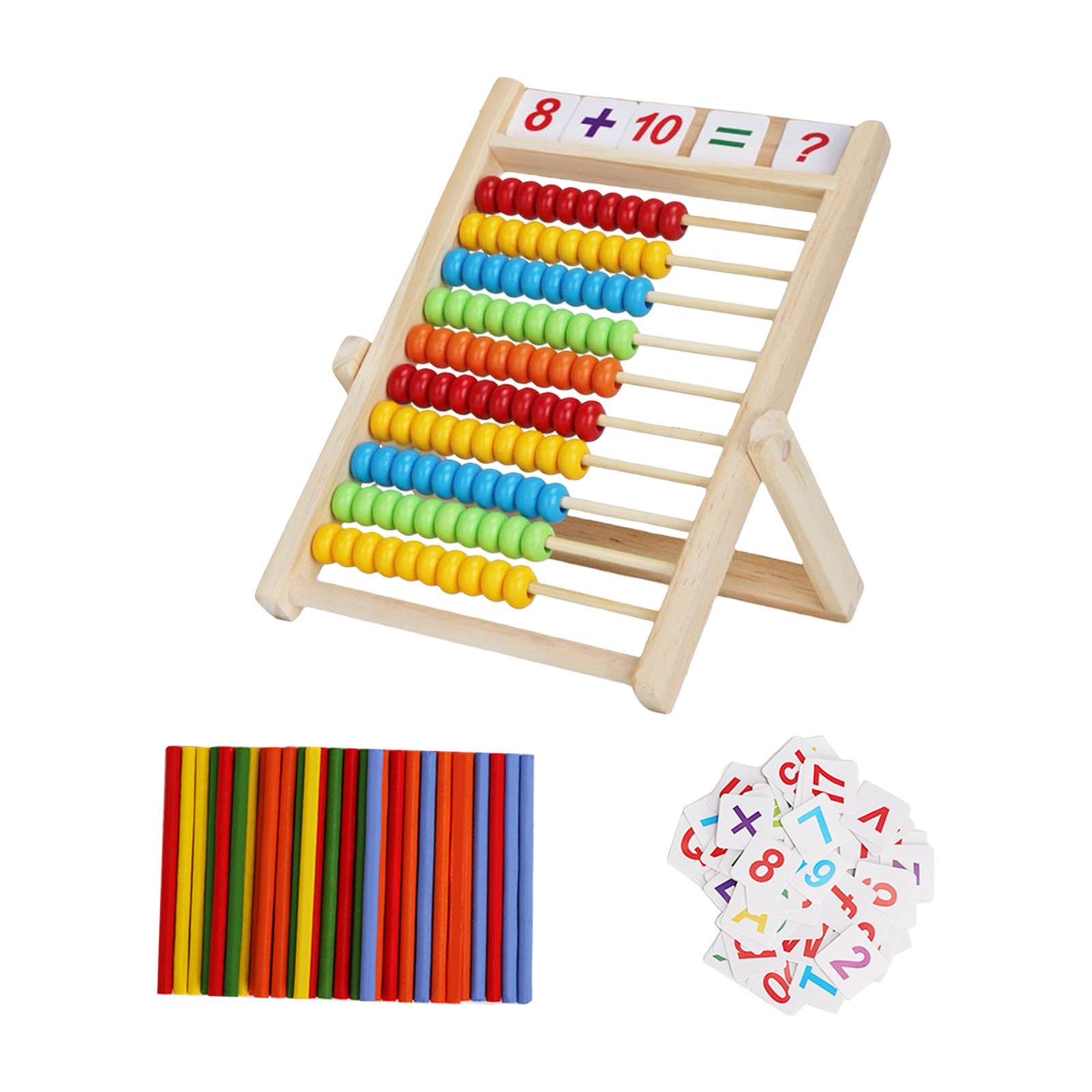 Educational Wooden Abacus Coun - Kids Education Number ulasan dan harga