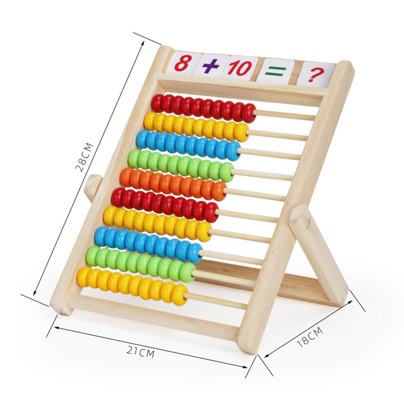 Educational Wooden Abacus Coun - Kids Education Number ulasan dan harga