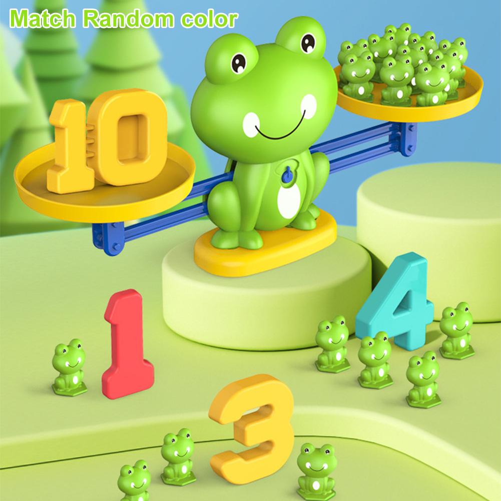 Frog Balance Math Game Toy Kid - Kids Education Number ulasan dan harga